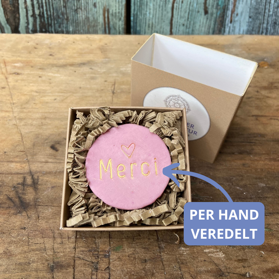 Merci - Ein kleines Dankeschön - Feine handgemachte Schafmilchseife