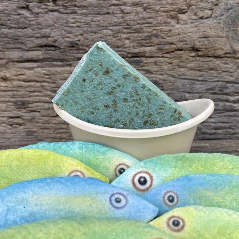 Handgemachte Naturseife mit Meersalz und Seetanz Moin Friesenseife Waschkultur Seifenmanufaktur