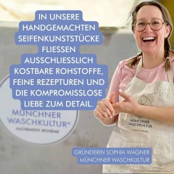 Handgemachte Spülseife biologisch abbaubar Spüli Spülseife feste Spülseife Münchner Waschkultur Seifenmanufaktur