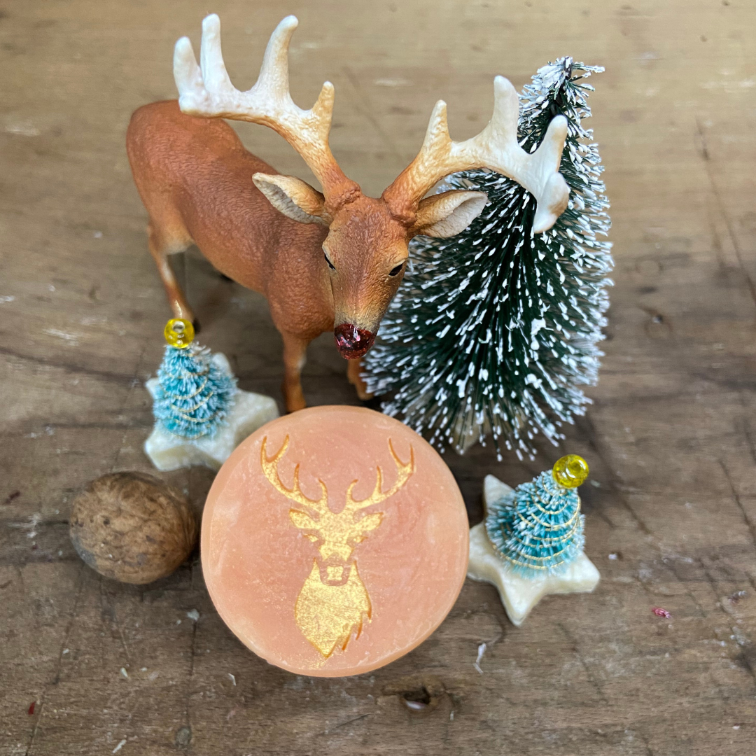 Fruchtige Winterorange mit Avocadoöl - Gästeseifchen