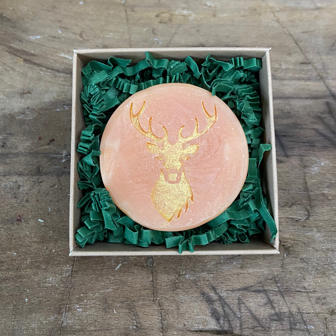 Fruchtige Winterorange mit Avocadoöl - Gästeseifchen