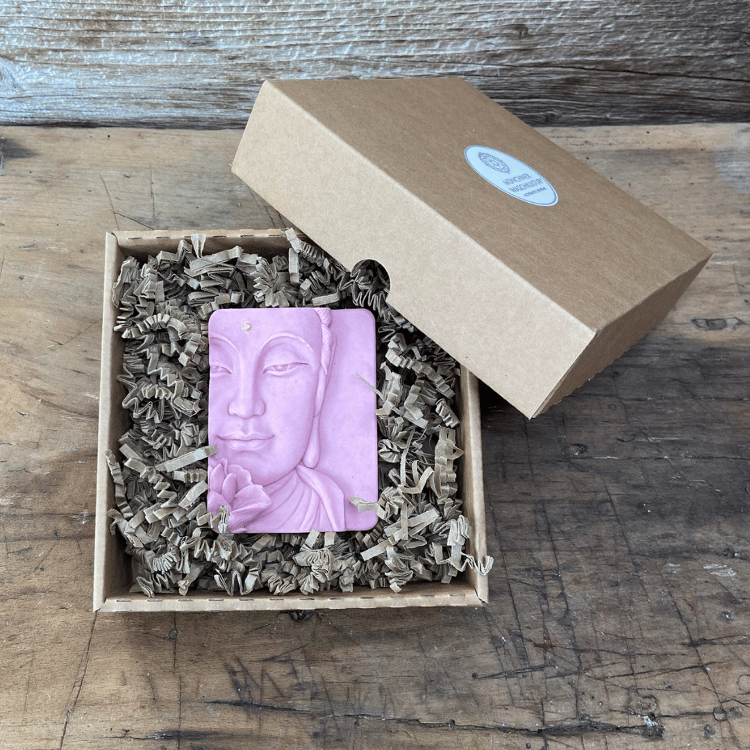 Rosa Buddha - Feine Schafmilchseife mit Rosenduft (Edition)