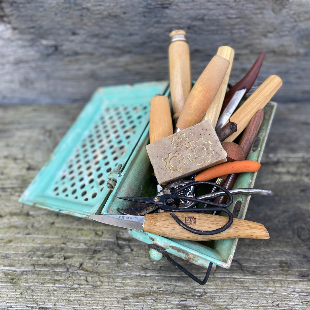 Schaumiger Gsell - Handwerkerseife mit feinem Kaffee-Peeling