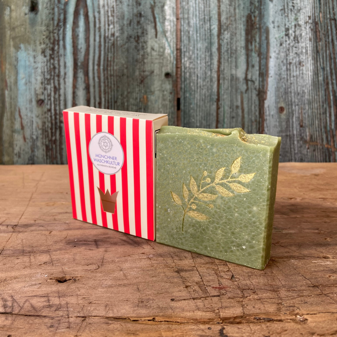 Seifiges Wintergrün - Orange liebt Zimt mit Avocadoöl