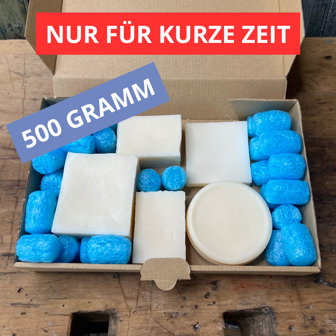 VEGA-SAUBA Spül- und Haushaltsseife 500 Gramm (AKTION)