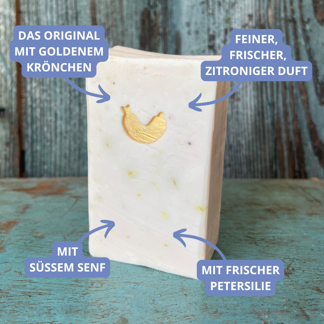 WAGNERS Weißwurstseife (Das Original mit goldener Weißwurst)