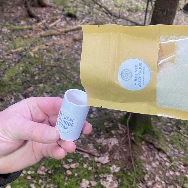 Nachfüllset Natural Outdoor Soap - Pocket Seifenstreuer für unterwegs