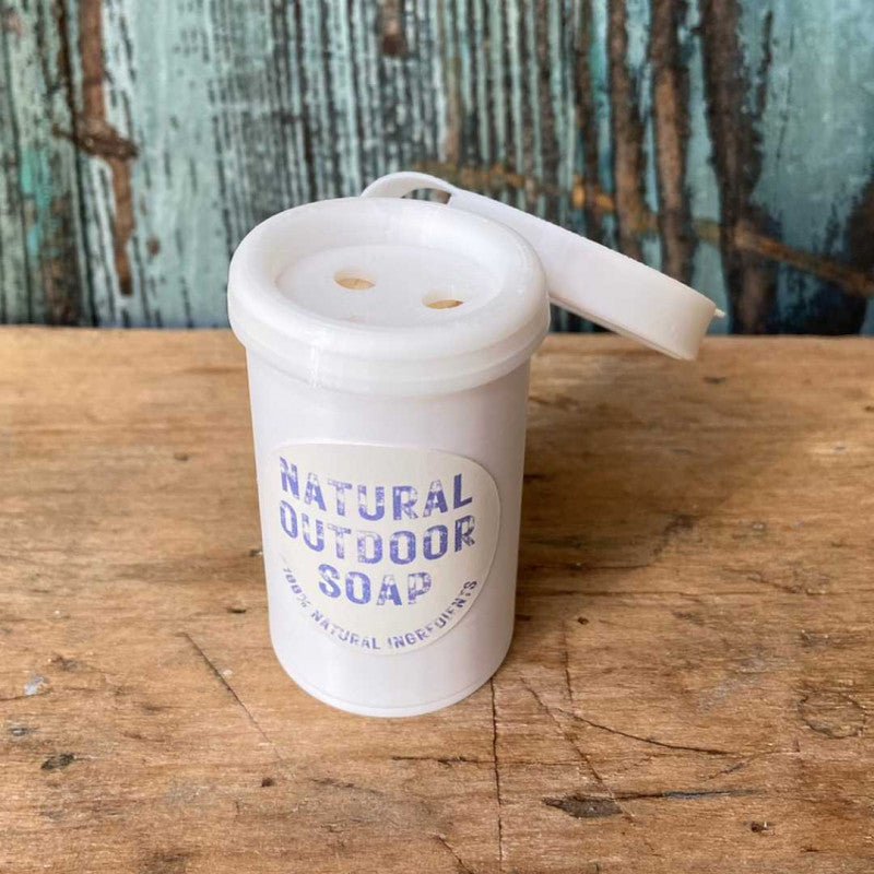 Natural Outdoor Soap - Pocket Seifenstreuer für unterwegs